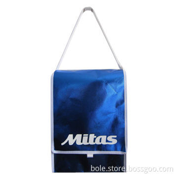 Laminated Non-woven Sling Bag, Can be Customized by Clients' Logo, Measures 30 x 40 x 8cm